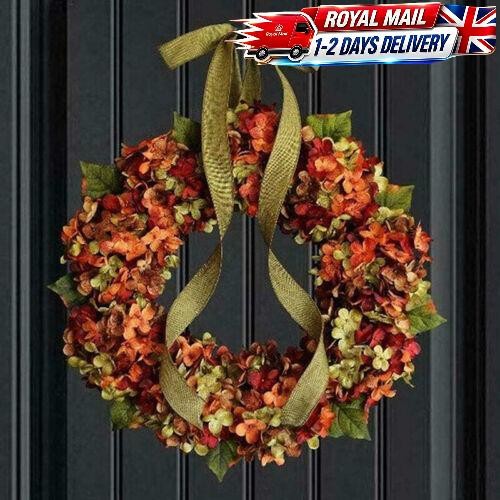 Fall hydrangea wreath for - wreath,