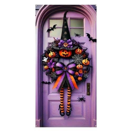 Halloween wreaths for front - halloween,