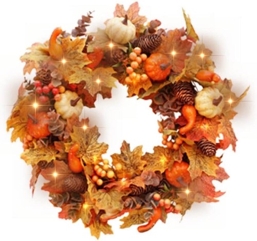 Autumn wreath for front - for, door