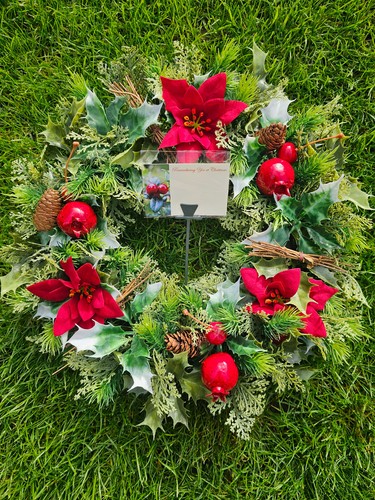 Artificial christmas wreath - christmas,