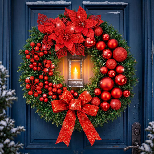 40cm christmas wreath - 40cm,
