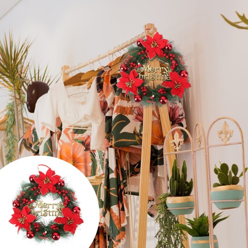 Christmas door hanging - door,