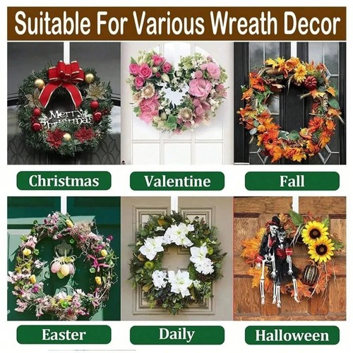 2pcs floral wreath - floral, hanger