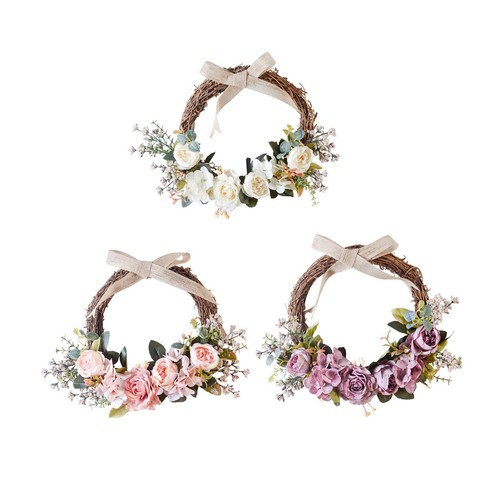 Artificial flower wreath - artificial,