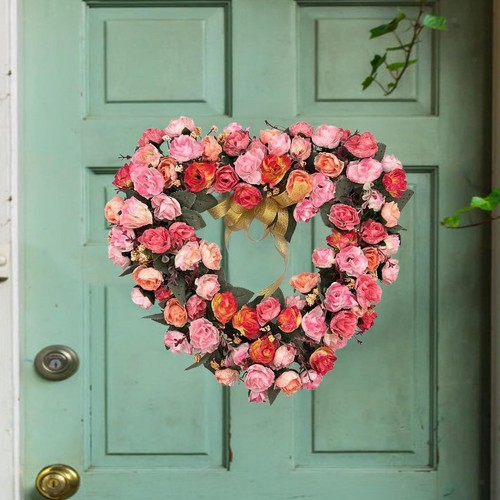 Heart wreath for front - for,
