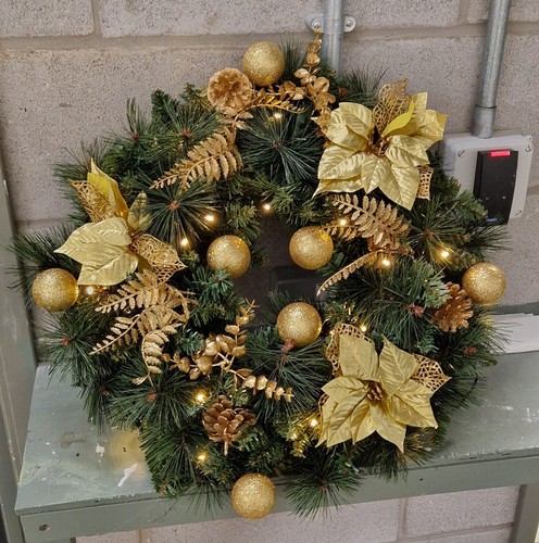 Christmas wreath for front