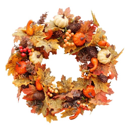 50cm autumn door wreath - 50cm,