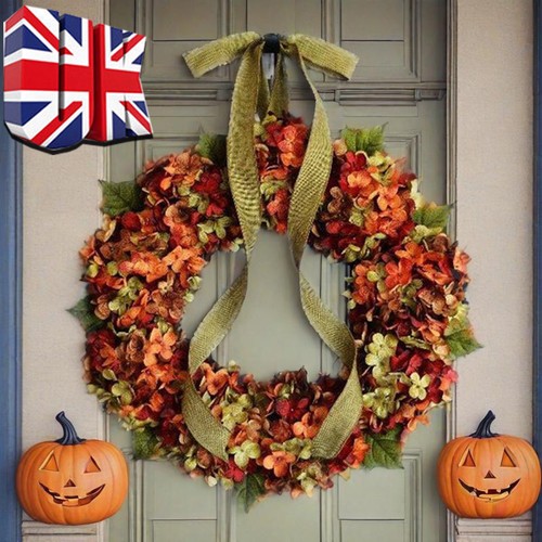 Fall hydrangea wreath for - fall,