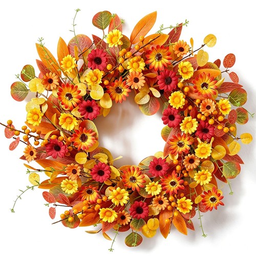 Artificial door wreath - artificial,