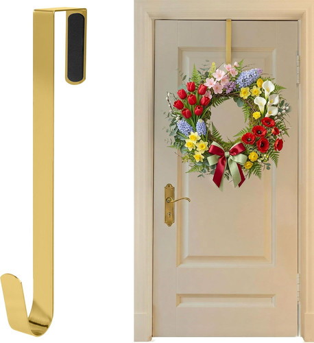 Wreath hanger for front door - wreath,