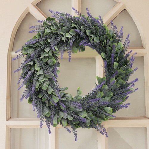 42cm eucalyptus wreath - eucalyptus,