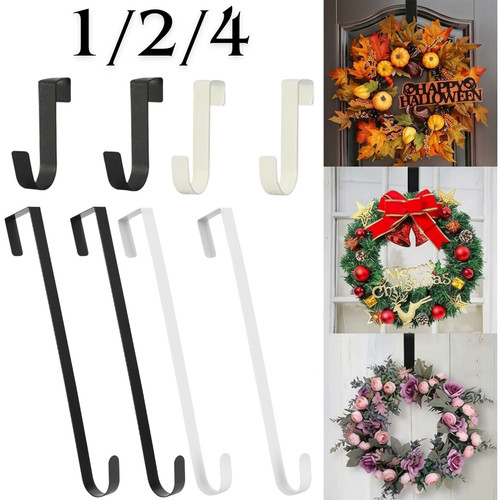 2pcs floral wreath hanger - floral, over