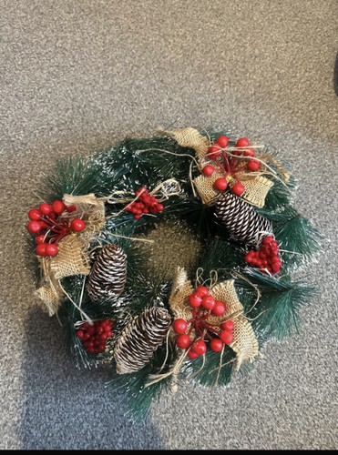 Artificial christmas wreath - artificial,