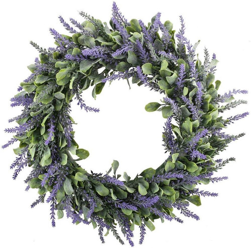 Lavender wreaths for front - wreaths,