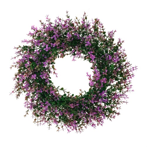 Artificial eucalyptuses wreath - artificial,