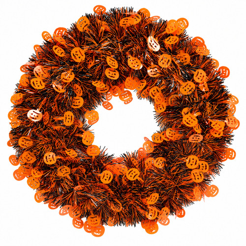 Halloween wreath for front - halloween,