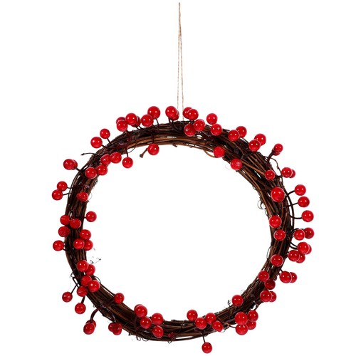Front door hanging wreath - door,