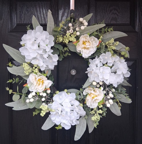 Hand made artificial - hand-made, wreath
