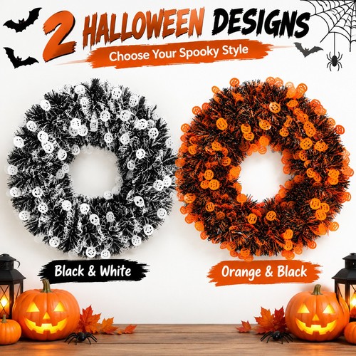 Artificial autumn wreath - autumn, for