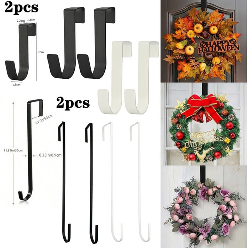 2pcs floral wreath hanger over - 2pcs,