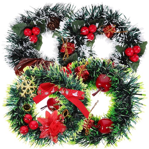 4pcs mini artificial - 4pcs, pine