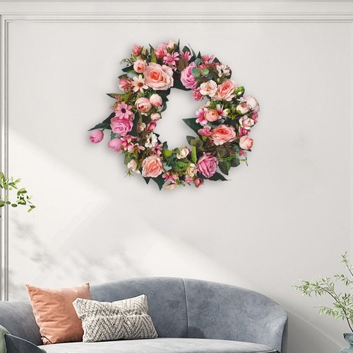 Rose wreath floral garland - floral,