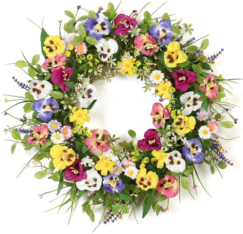 Spring door wreath for - wreath,