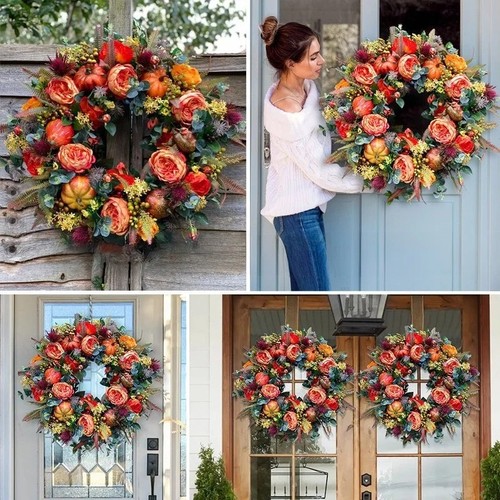Inch autumn wreath - autumn,