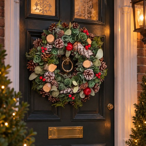 Neo 50cm christmas wreath - neo,