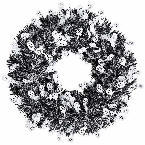 Halloween wreath for front - halloween,