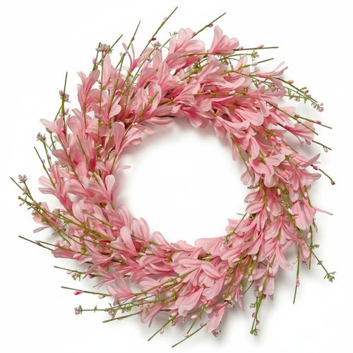 Pink flower wreath seasonal - flower,