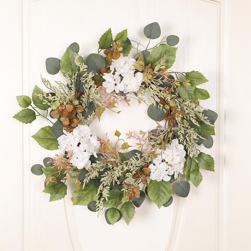 Artificial eucalyptus wreath - eucalyptus,
