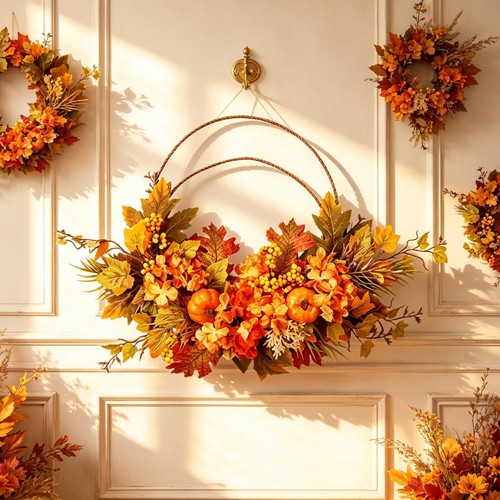 Fall wreath for front - fall,