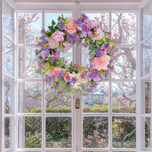 Spring summer wreath inch - spring,