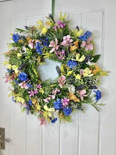 Wildflower wreath 60cm for - 60cm,