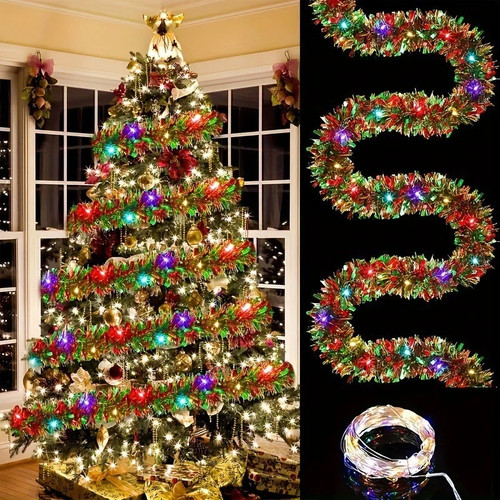 16ft christmas garland with - 16ft,