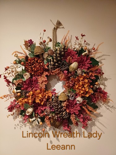 Autumn wreaths for front door - autumn,