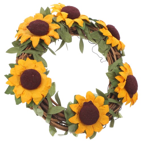 Beautiful sunflower wreath - beautiful,